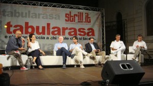 da sin: Raffaele Mortelliti, Ilaria Bonaccorsi, Giuseppe Raffa, Giuseppe Falcomatà, Antonio Messina, Andrea Agostinelli, Giusva Branca