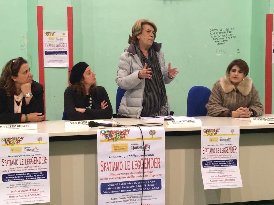 Sfatiamo le legGENDER: obiettivo raggiunto a Bagnara&nbsp;(Rc)