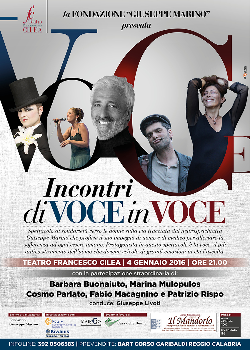 Incontri di Voce in Voce al Cilea di Reggio