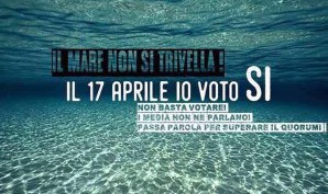 No alle trivelle, Sì al referendum del 17 aprile: “vogliamo un Paese moderno non&nbsp;fossile”