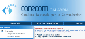 corecom calabria