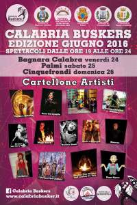Locandina Buskers 2016