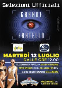 selezioni grande fratello 1