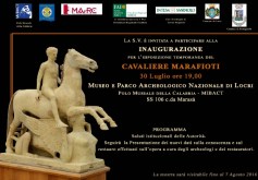 invito - Cavaliere di Marafioti a Locri