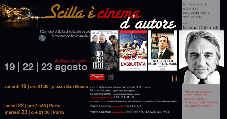 Scilla è cinema d’autore: dal 19 al 23 agosto Mimmo Calopresti accende i riflettori sulla perla del&nbsp;Tirreno