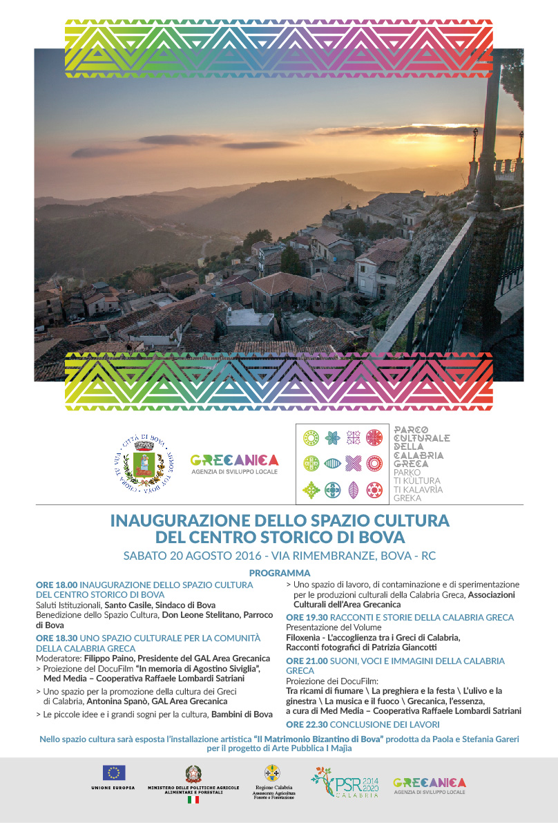 Nasce lo Spazio Cultura del Centro Storico di Bova&nbsp;(Rc)