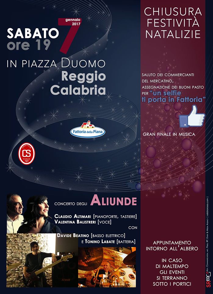 Reggio, le feste si chiudono sabato 7 gennaio a Piazza&nbsp;Duomo