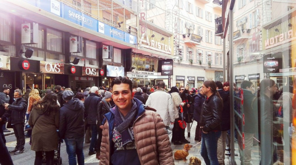 Il 17nne reggino Nicholas Mauro ha presentato il suo brano inedito a Sanremo