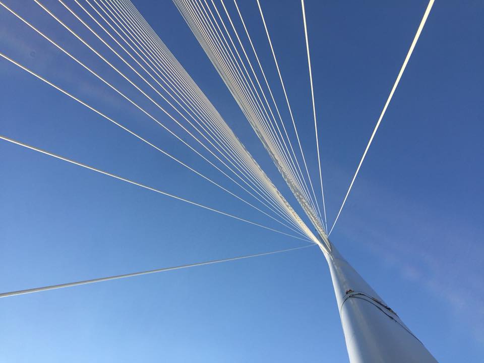 Ponte di Calatrava a Cosenza: appariscente, inutile e costoso