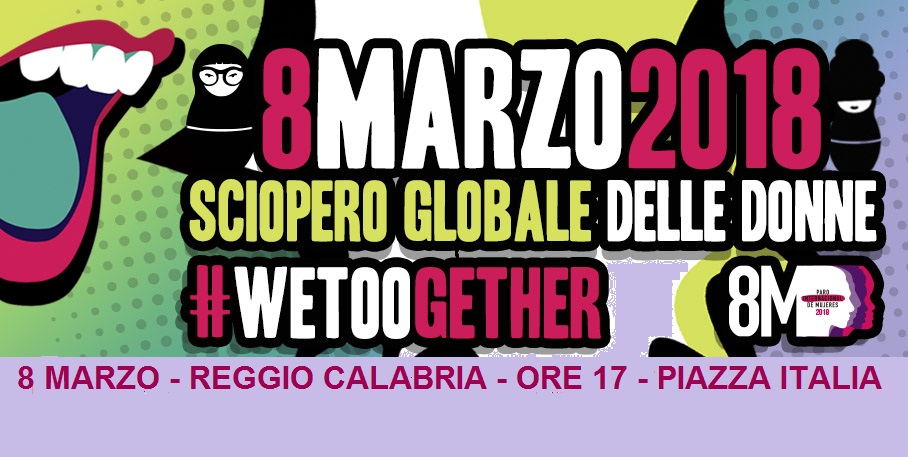 Sciopero femminista per l’8 marzo a&nbsp;Reggio