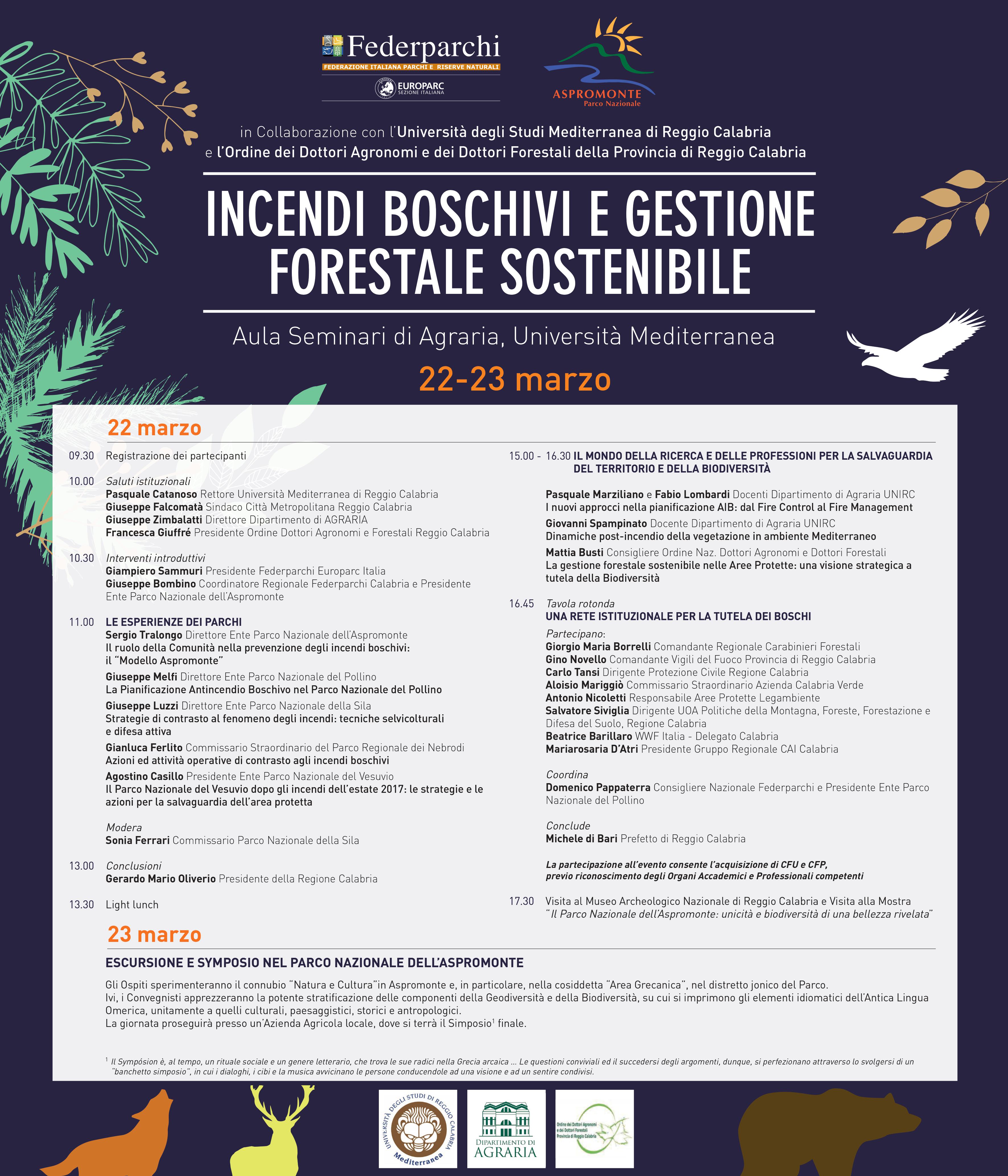 CONVEGNO FEDERPARCHI_