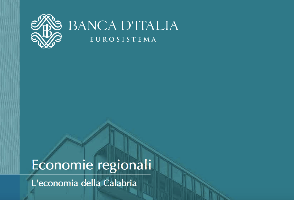 Bankitalia: Calabria in crescita&nbsp;modesta