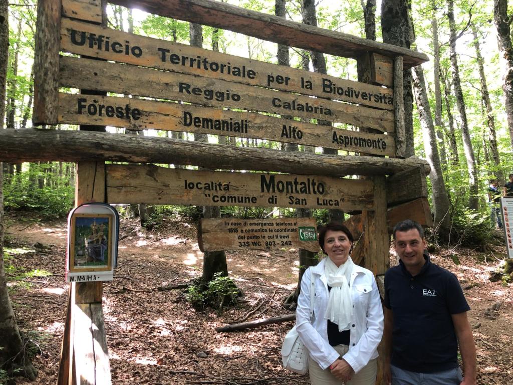 La vicepresidente del Consiglio comunale di Milano in escursione  nel Parco d’Aspromonte